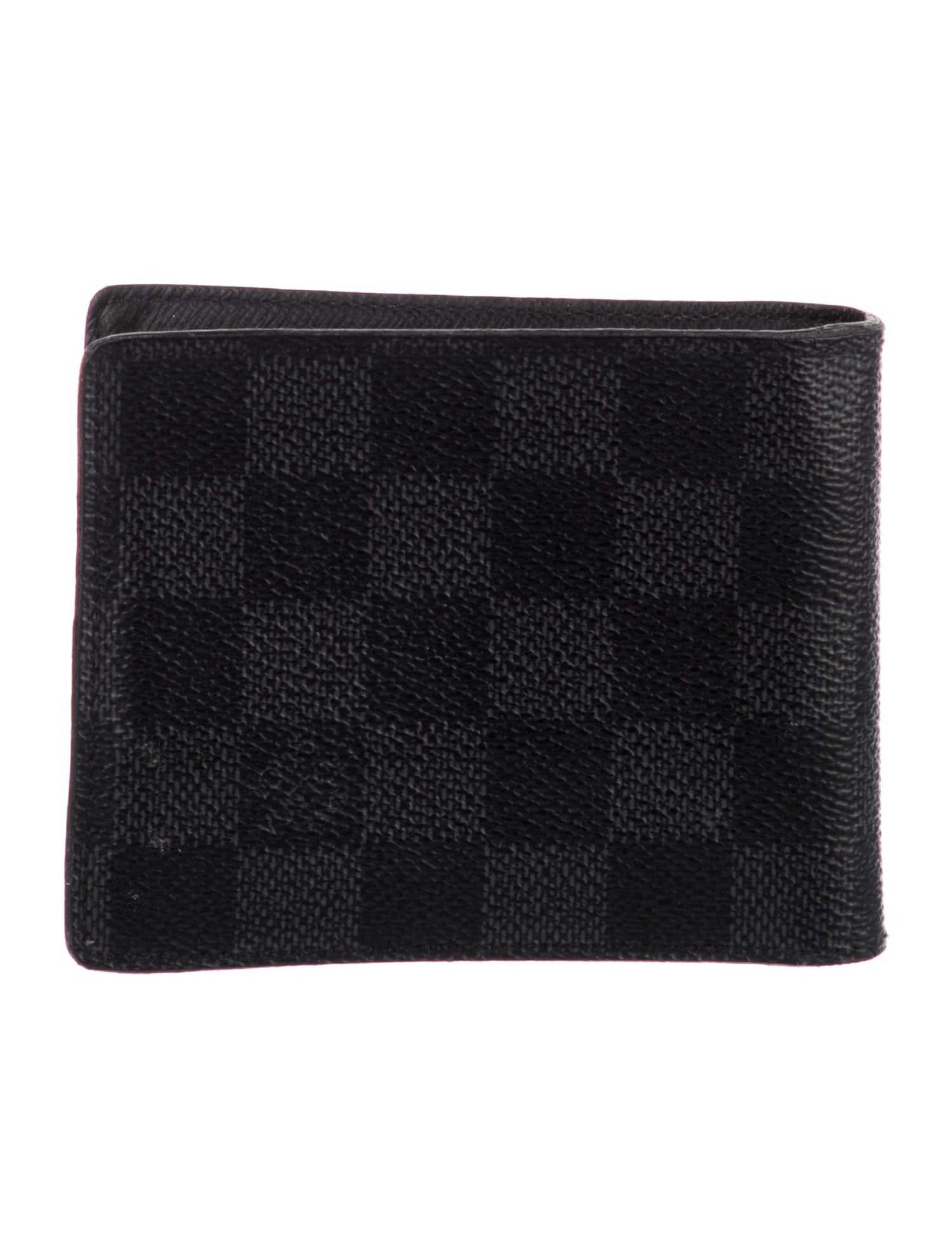 Louis Vuitton 2018 Damier Graphite Pattern Multiple Wallet